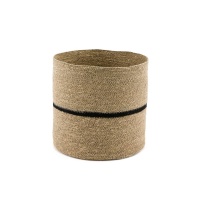 Корзина Плетеная 30 x 30 см Saski единый размер бежевый LA REDOUTE INTERIEURS  фото, kupilegko.ru